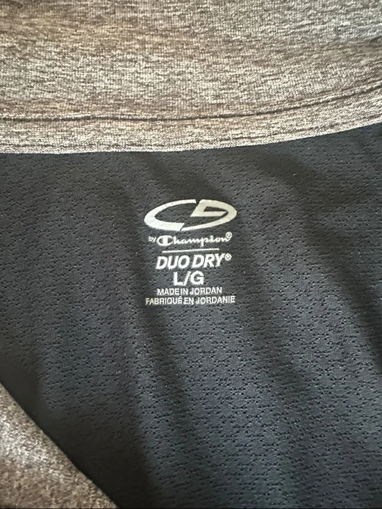 Champion Women’s Gray & Black Half-Zip Performance Pullover - Picture 2 of 9